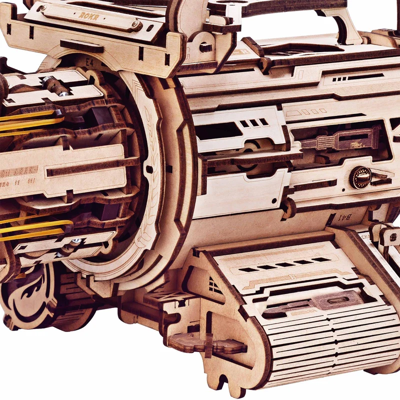 Robotime Rotating-Barrel Machine Gun LQA01