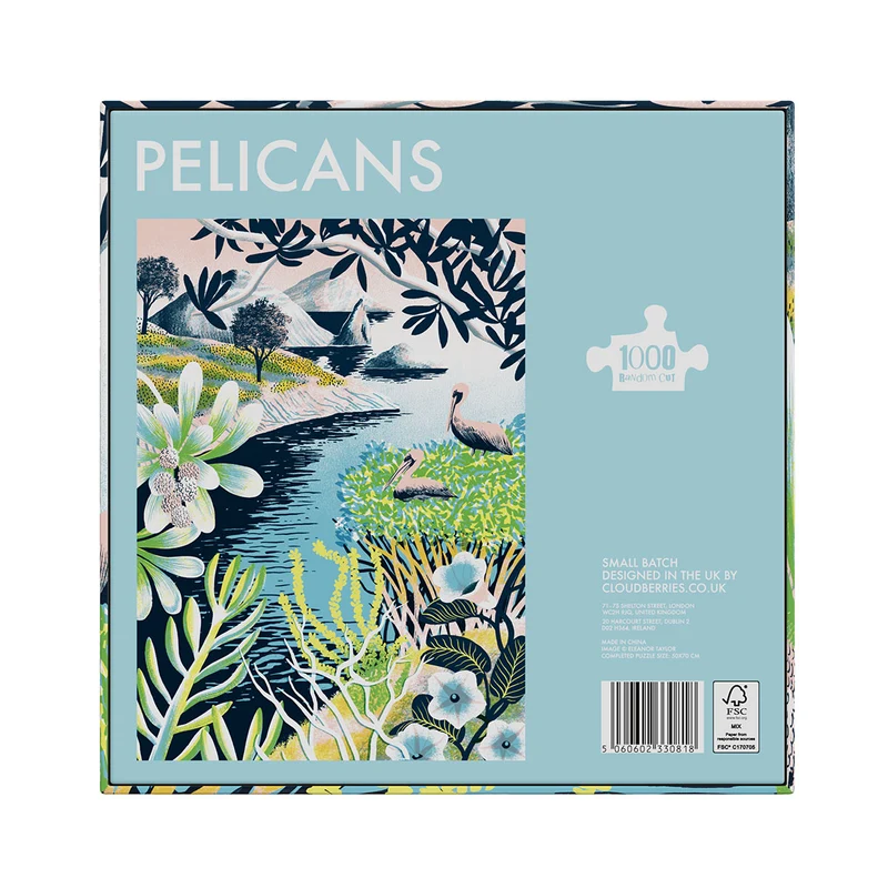 Pelicans 1000 Piece Puzzle (Small Batch)