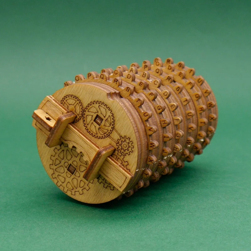 KRYPTOS - Knobelbox Cryptex Bausatz