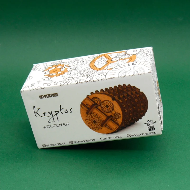 KRYPTOS - Knobelbox Cryptex Bausatz