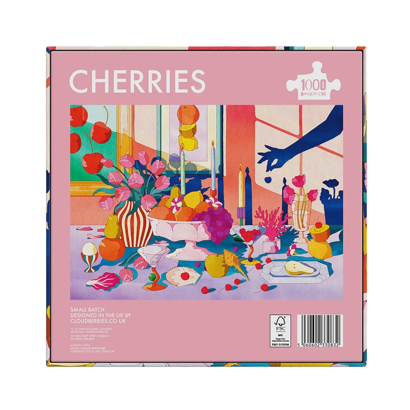 Cherries 1000 Piece Puzzle (Small Batch)