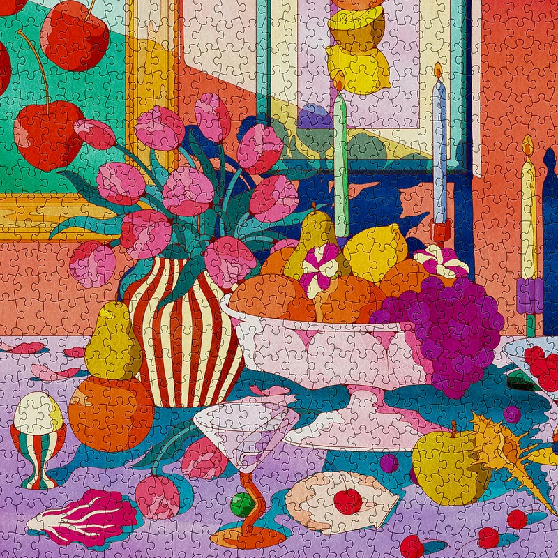 Cherries 1000 Piece Puzzle (Small Batch)