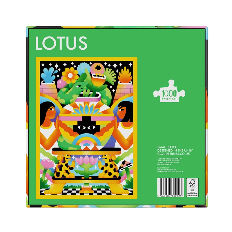 Lotus 1000 Piece Puzzle (Small Batch)