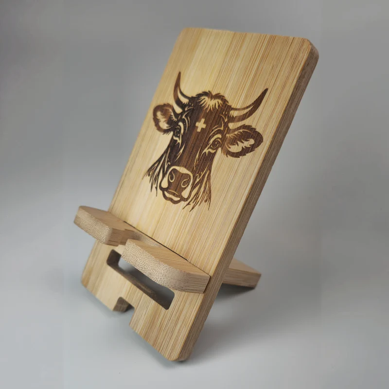 Smartphone Halterung, Edition: Swiss Cow