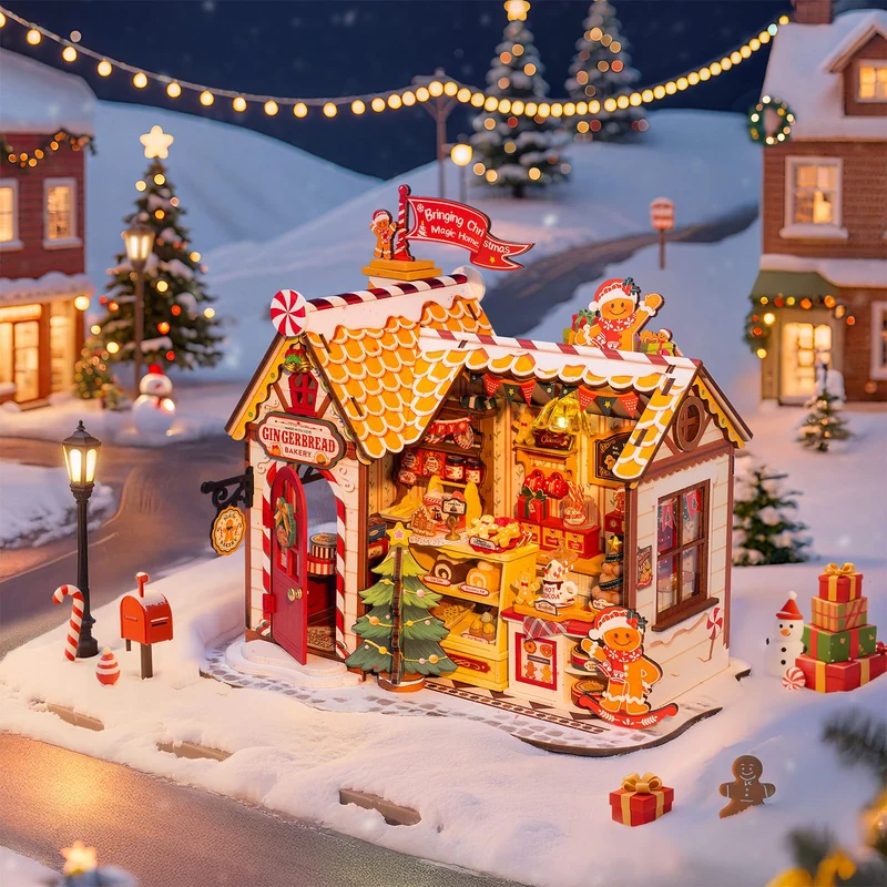 Robotime Gingerbread House DG176