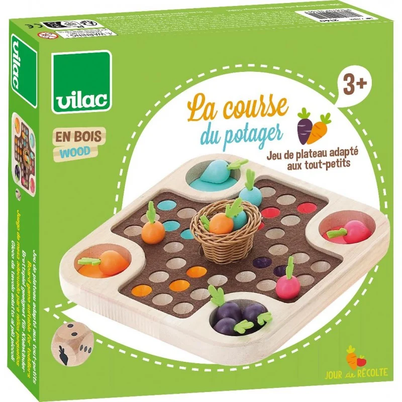 Brettspiel Ludo - Gemüse