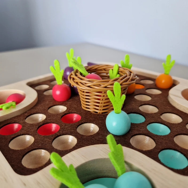 Brettspiel Ludo - Gemüse