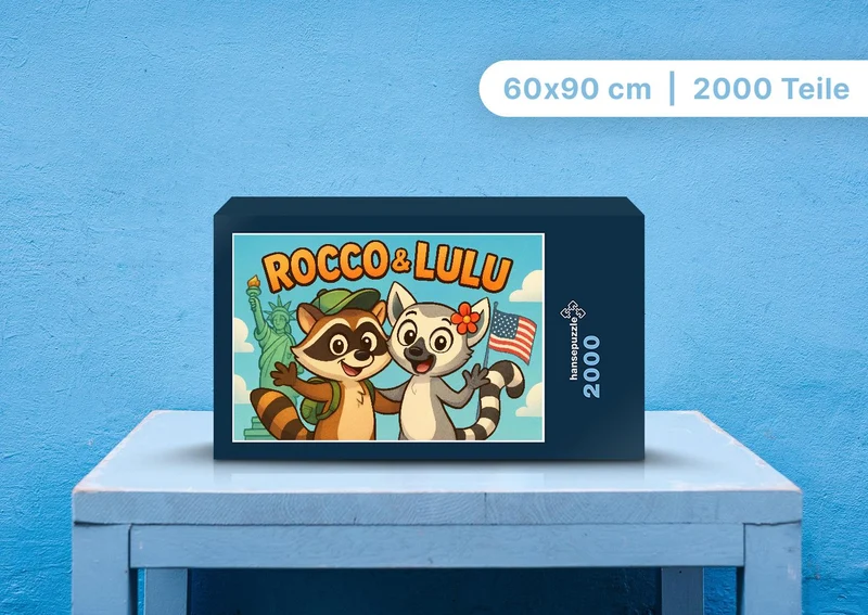 111253 Kinder - Rocco und Lulu Puzzle