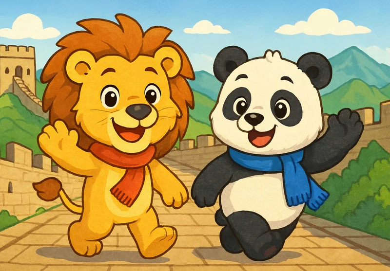 111423 Kinder - Buschi und Pippin Puzzle
