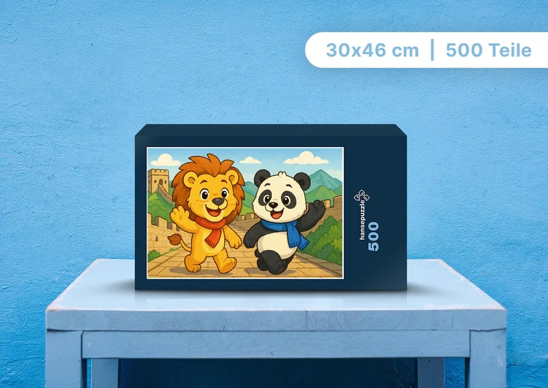 111423 Kinder - Buschi und Pippin Puzzle