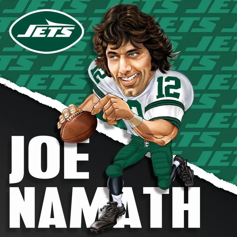 New York Jets All-Time Greats - Joe Namath (100pcs)