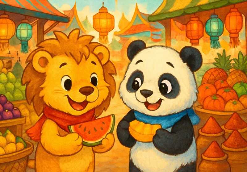 111403 Kinder - Buschi und Pippin Puzzle