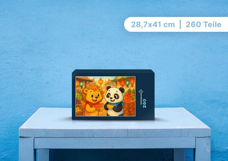 111403 Kinder - Buschi und Pippin Puzzle