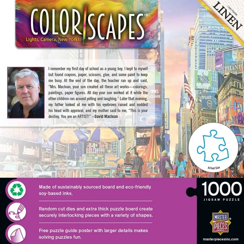 Colorscapes - Lights, Camera, New York! (1000pcs)