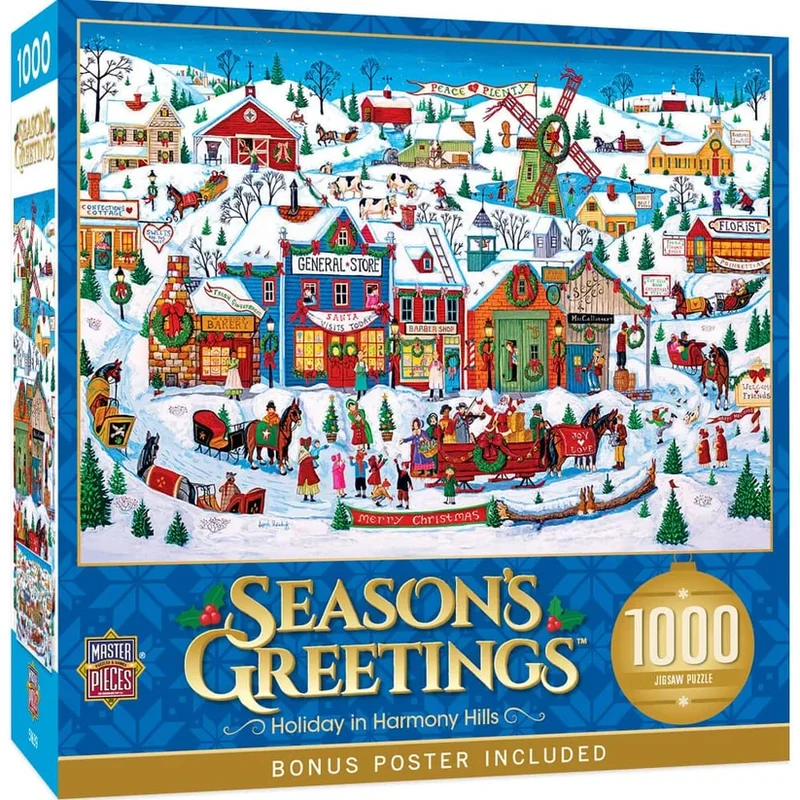Season's Greetings - Holiday in Harmony Hills (1000pcs)