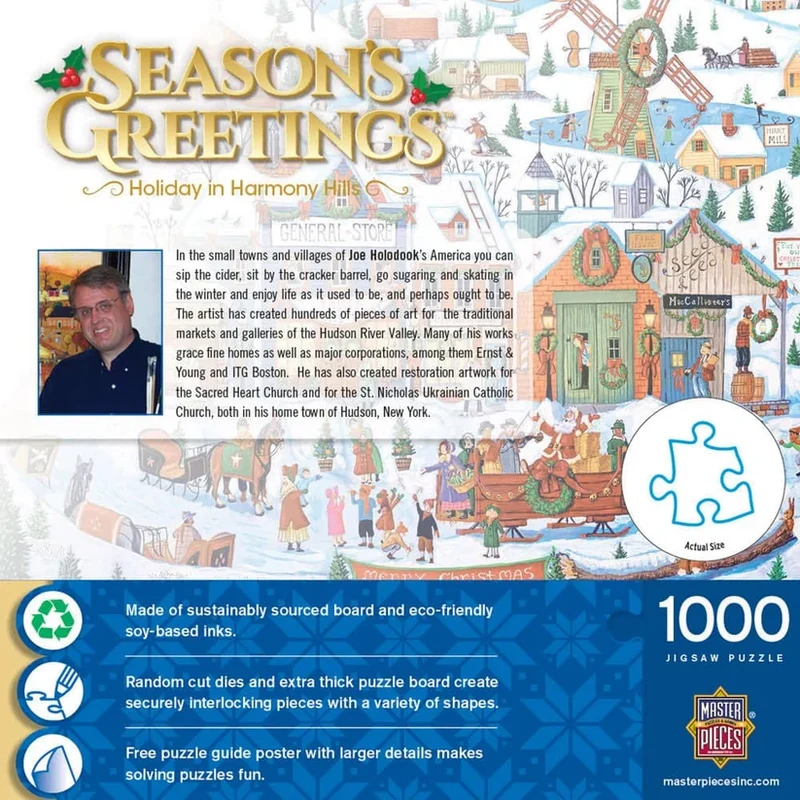 Season's Greetings - Holiday in Harmony Hills (1000pcs)