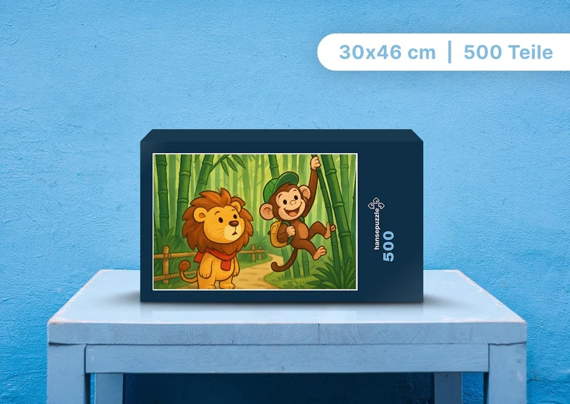 110913 Kinder - Buschi und Milo Puzzle