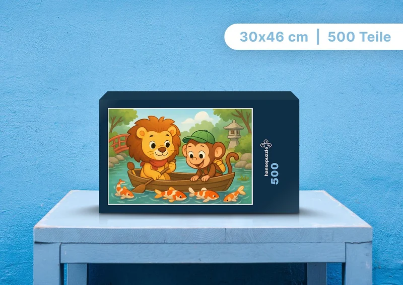 110908 Kinder - Buschi und Milo Puzzle