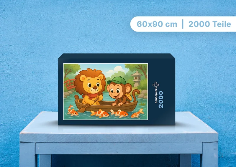 110908 Kinder - Buschi und Milo Puzzle
