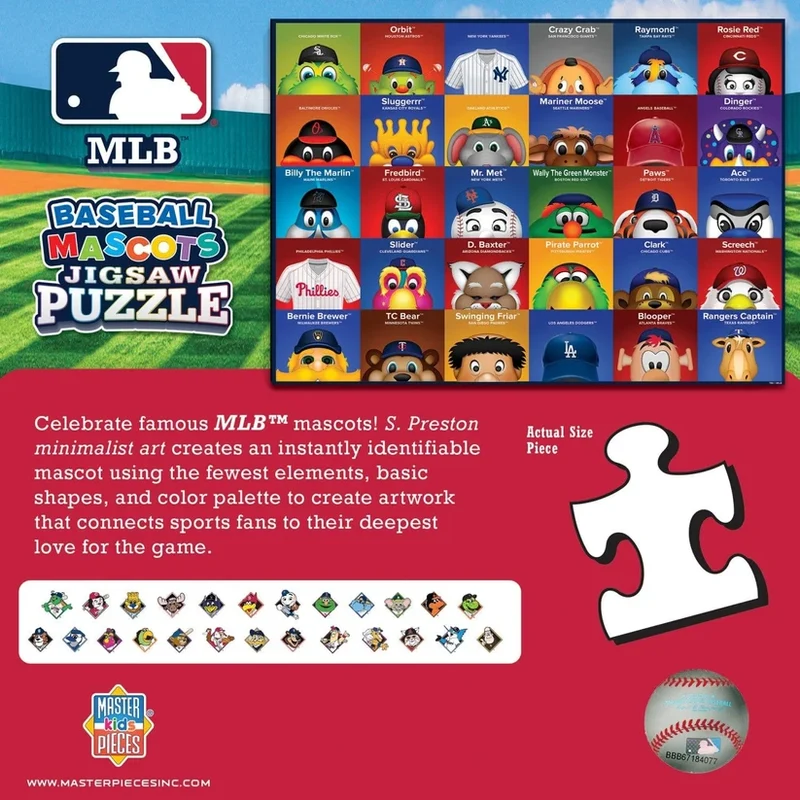 MLB - Mascots (100pcs)