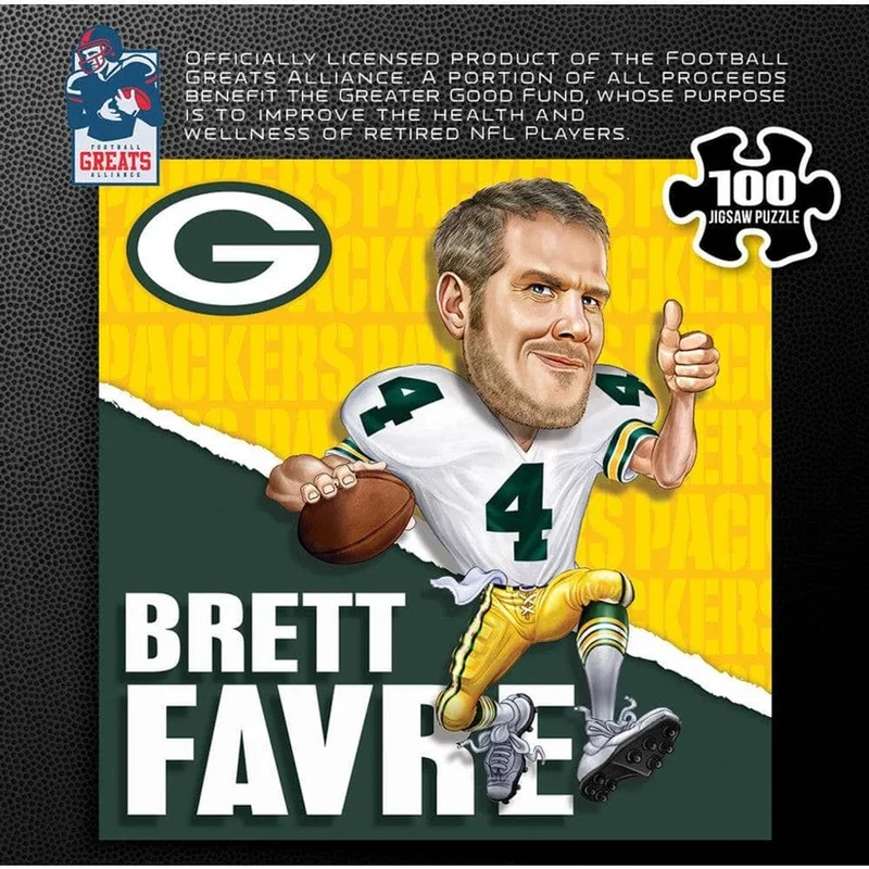 Green Bay Packers All-Time Greats - Brett Favre (100pcs)
