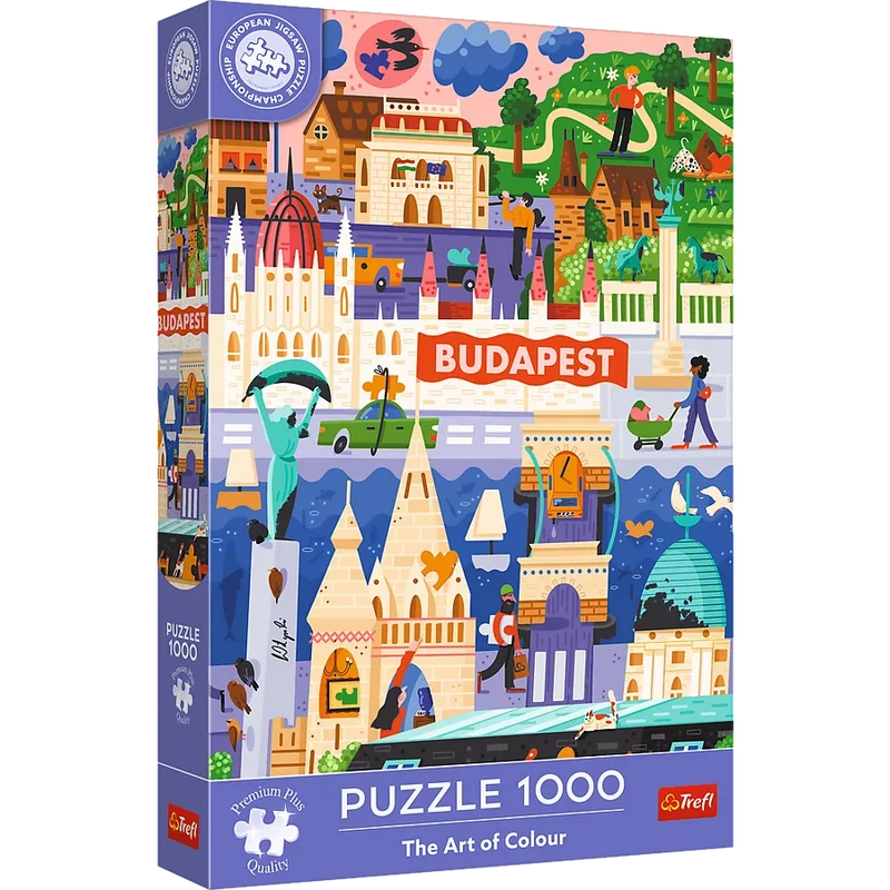 The Art of Color - European Puzzle Championship (1000pcs)