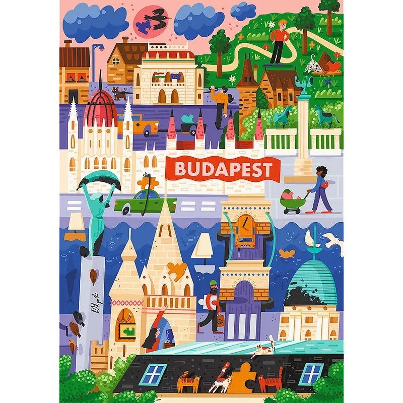 The Art of Color - European Puzzle Championship (1000pcs)