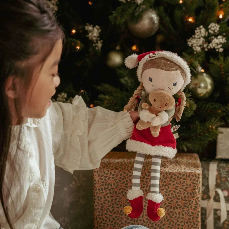 Puppe Mädchen – Rosa X-MAS 35 cm