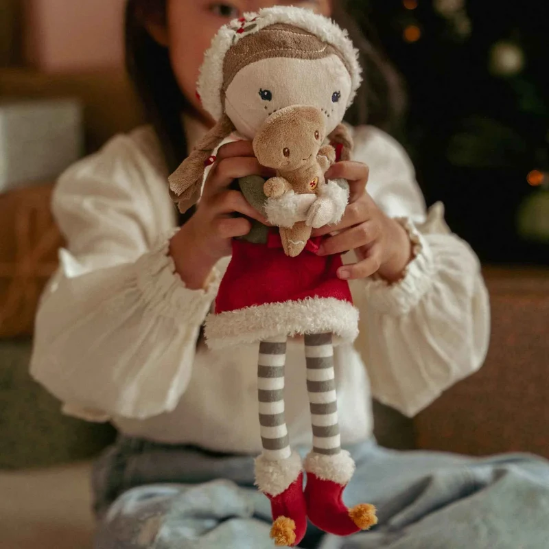 Puppe Mädchen – Rosa X-MAS 35 cm