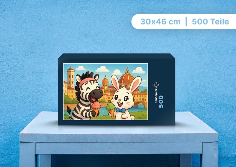 111138 Kinder - Zara und Bouncy Puzzle