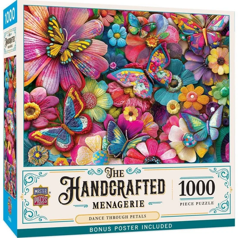 The Handcrafted Menagerie - Dance Through Petals (1000pcs)