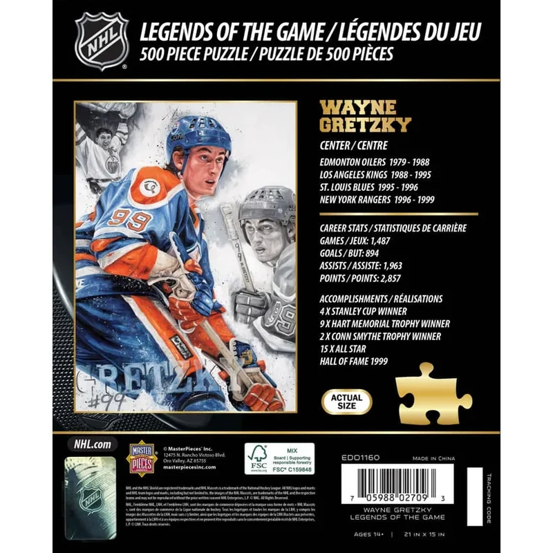 Legends of the Game - Wayne Gretzky (500pcs)