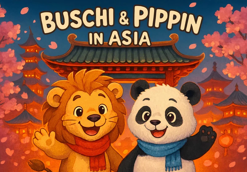 111383 Kinder - Buschi und Pippin Puzzle