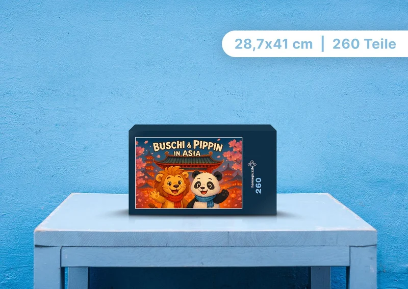 111383 Kinder - Buschi und Pippin Puzzle