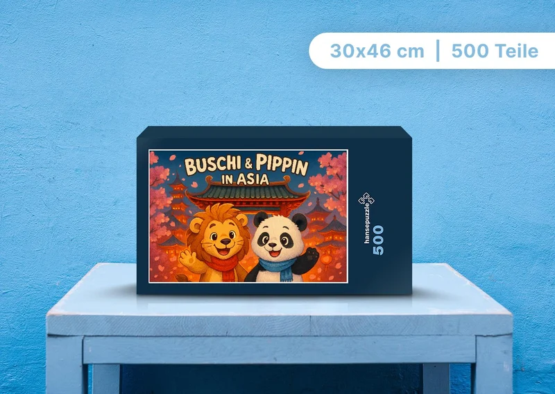 111383 Kinder - Buschi und Pippin Puzzle