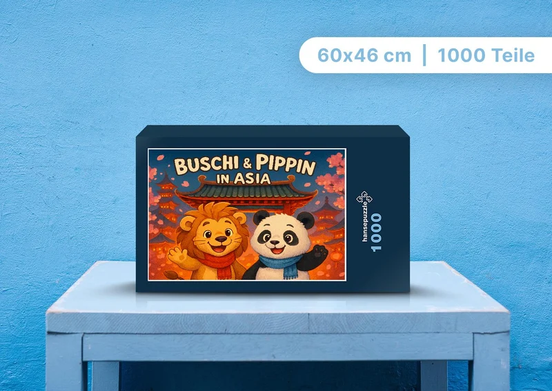 111383 Kinder - Buschi und Pippin Puzzle