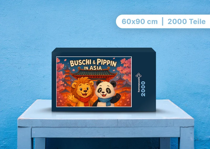 111383 Kinder - Buschi und Pippin Puzzle