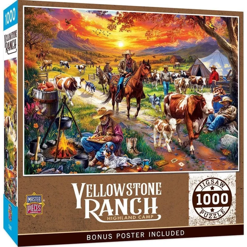 Yellowstone - Highland Camp (1000pcs)
