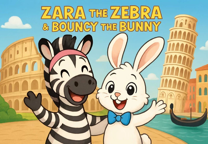 111123 Kinder - Zara und Bouncy Puzzle