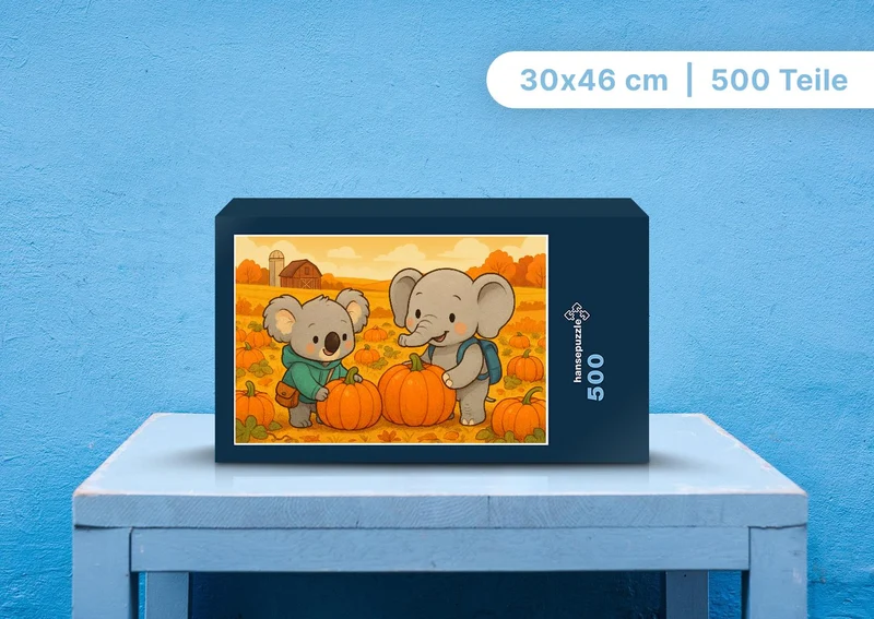 111368 Kinder - Kiki und Raffi Puzzle
