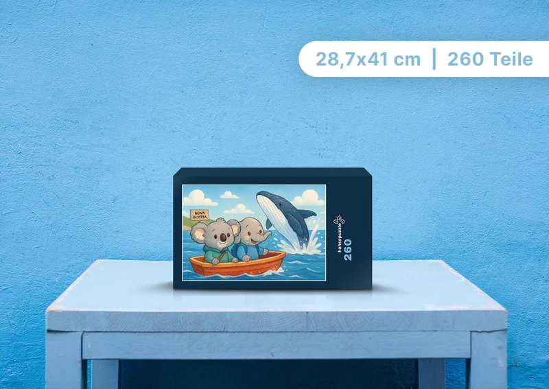 111358 Kinder - Kiki und Raffi Puzzle