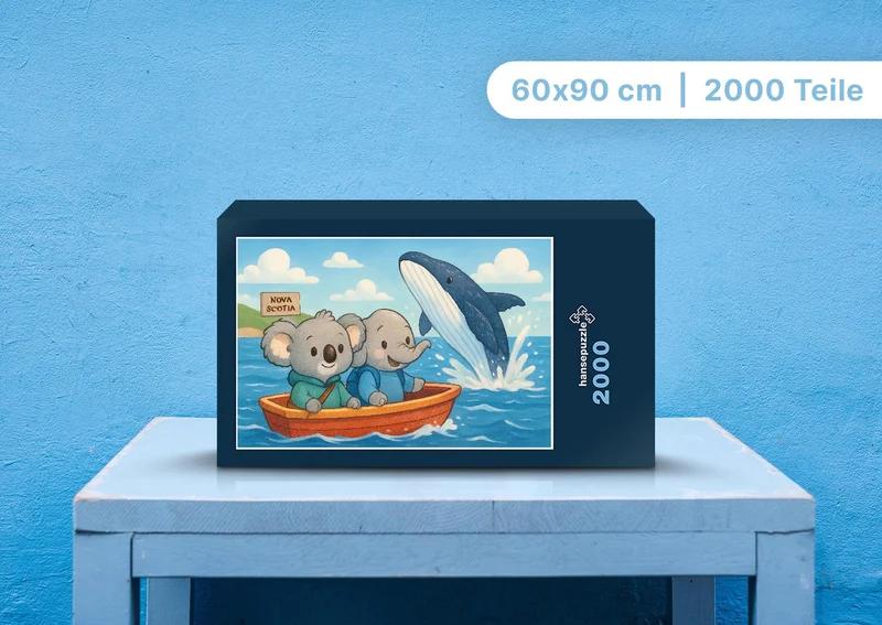 111358 Kinder - Kiki und Raffi Puzzle