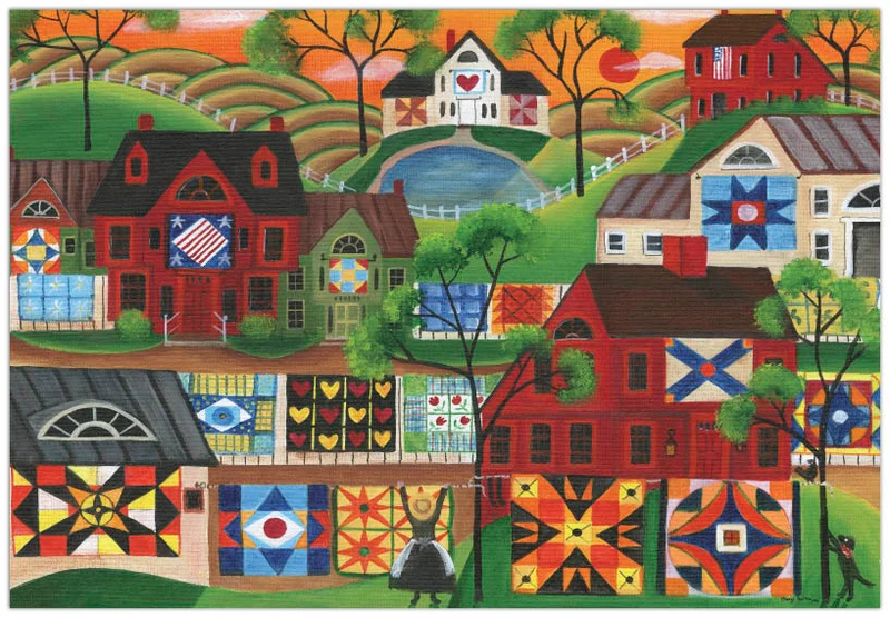 Mama's Colorful Quilts (1000pcs)