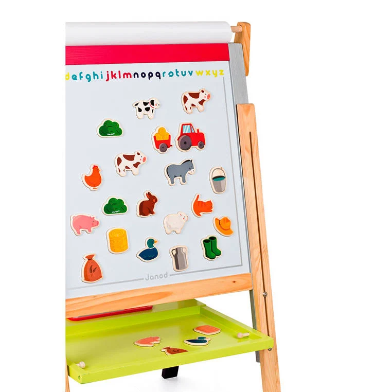 Holzmagnete, 24 Stück – Bauernhof
