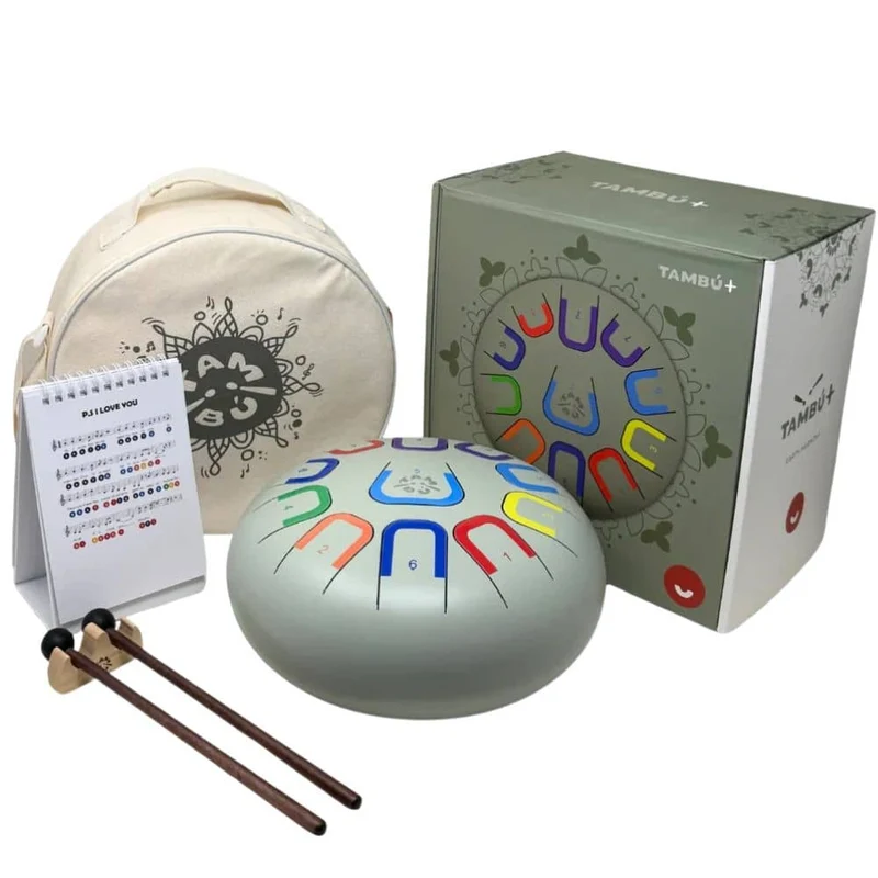 Tambu - Großer Stahlschrank-Tongue Drum – Earth Harmony