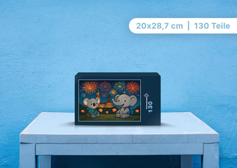 111353 Kinder - Kiki und Raffi Puzzle