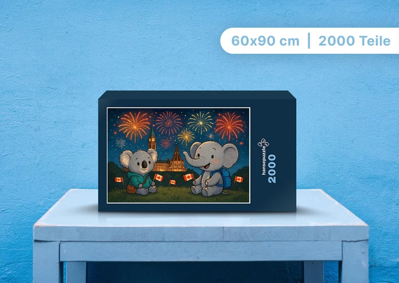 111353 Kinder - Kiki und Raffi Puzzle