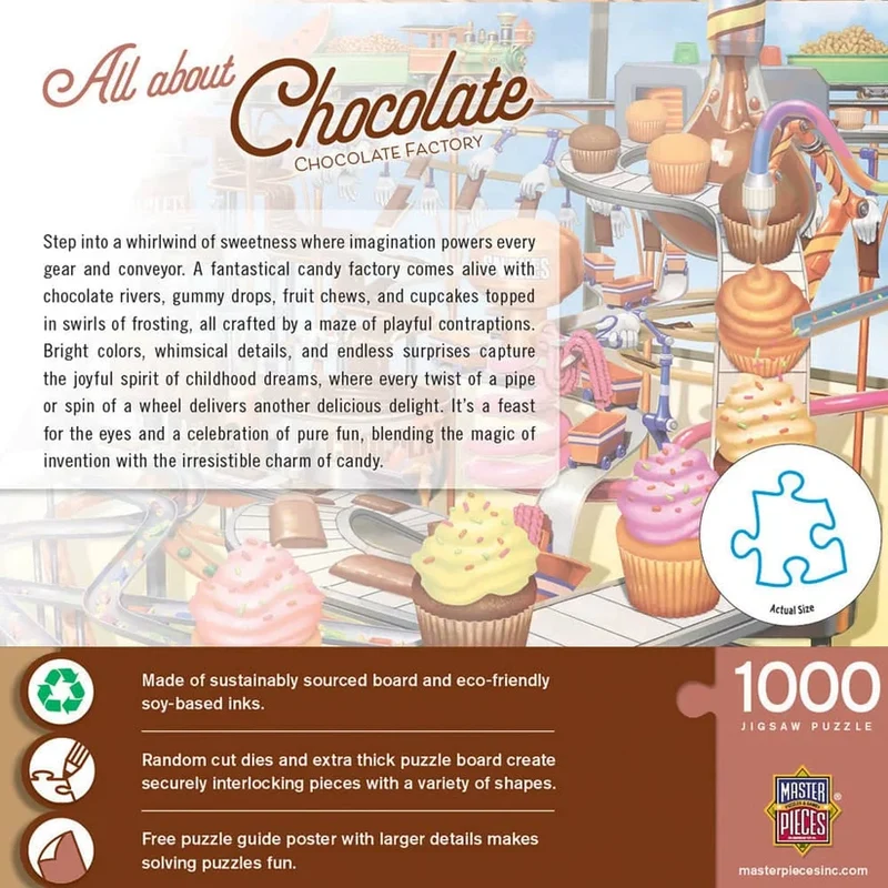 All About Chocolate - Chocolate Factory (1000pcs)
