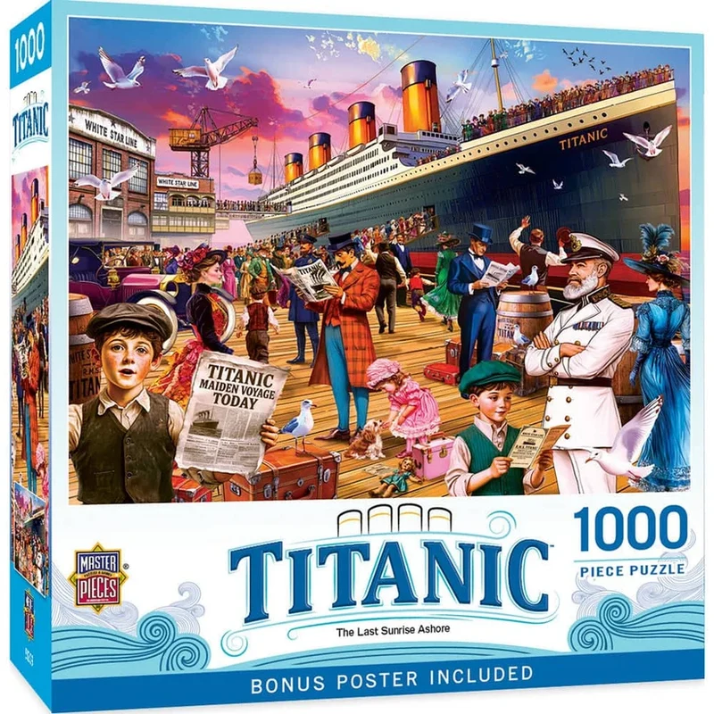 Titanic - The Last Sunrise Ashore (1000pcs)