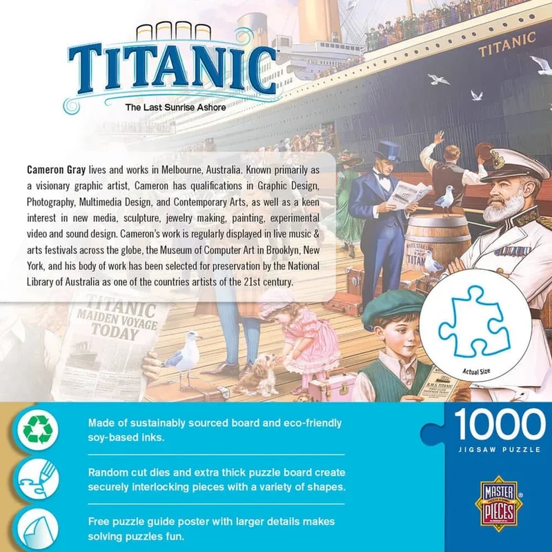 Titanic - The Last Sunrise Ashore (1000pcs)